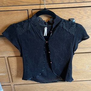 Free people mini cardigan XS
